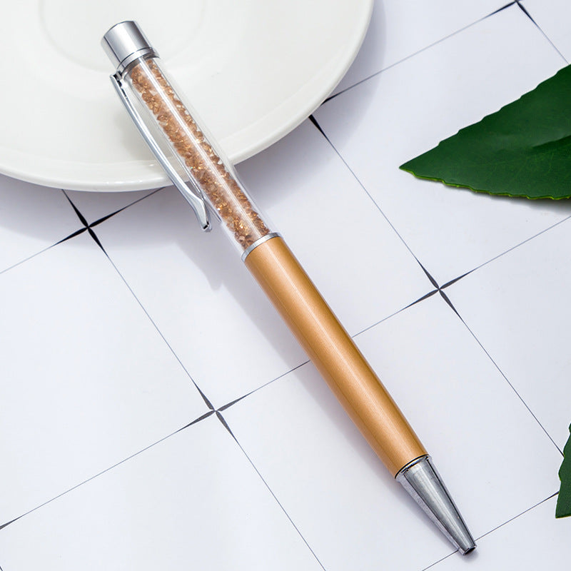 Whoelsale Pens Crystal Pens Broken Diamonds Fashionable Metal Office Pens